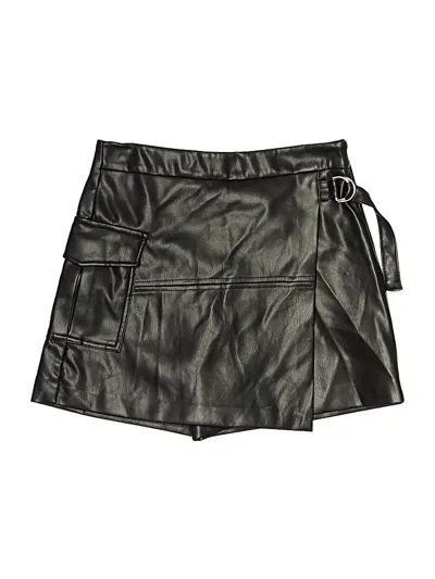 Pre-owned Zara Kids' Skirt In Black