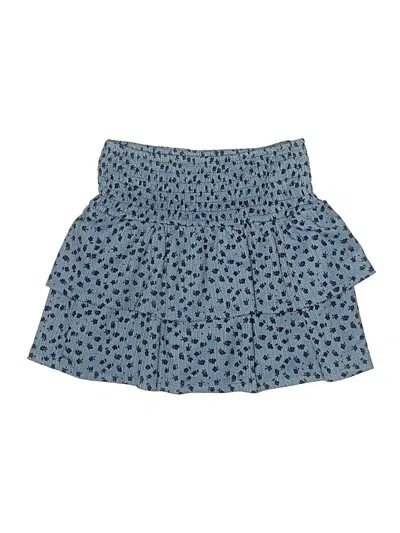 Pre-owned Zara Kids' Skirt In Blue