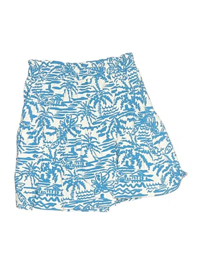 Pre-owned Zara Kids' Skirt In Blue