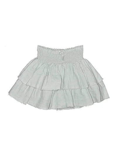 Pre-owned Zara Kids' Skirt In Blue
