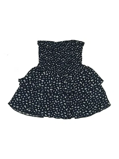 Pre-owned Zara Kids' Skirt In Blue