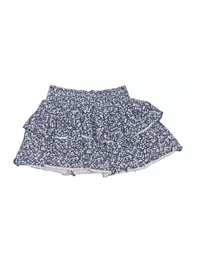 Pre-owned Zara Kids' Skirt In Blue