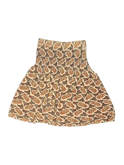 Pre-owned Zara Kids' Skirt In Brown