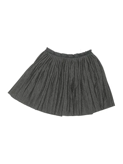 Pre-owned Zara Kids' Skirt In Gray