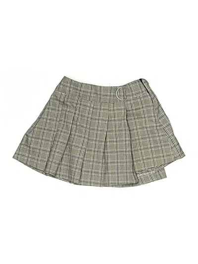 Pre-owned Zara Kids' Skirt In Gray