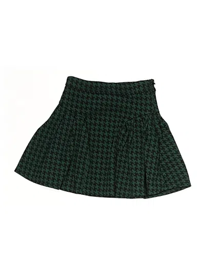 Pre-owned Zara Kids' Skirt In Green