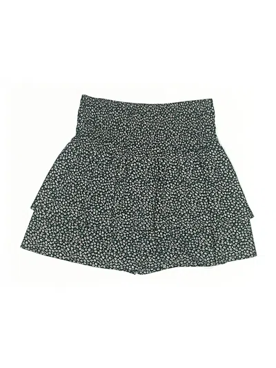 Pre-owned Zara Kids' Skirt In Green