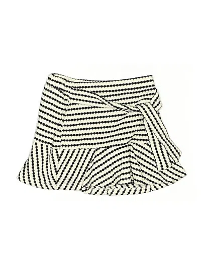 Pre-owned Zara Kids' Skirt In Ivory