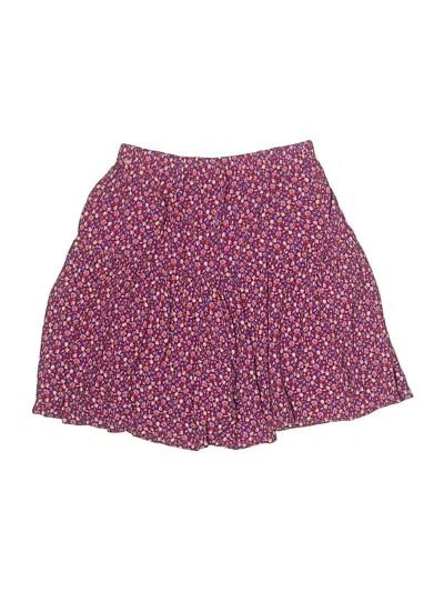 Pre-owned Zara Kids' Skirt In Purple