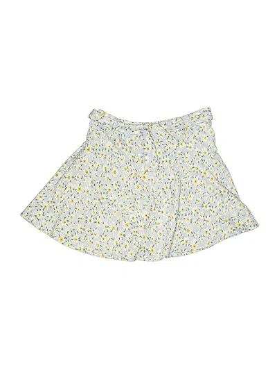 Pre-owned Zara Kids' Skirt In Yellow