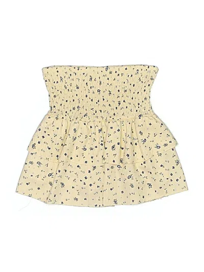 Pre-owned Zara Kids' Skirt In Yellow