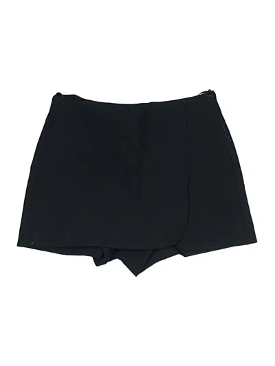 Pre-owned Zara Skort In Black