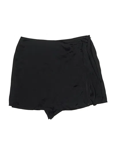 Pre-owned Zara Skort In Black