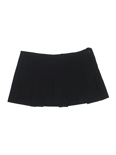 Pre-owned Zara Skort In Black