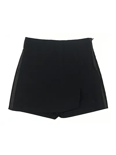 Pre-owned Zara Skort In Black