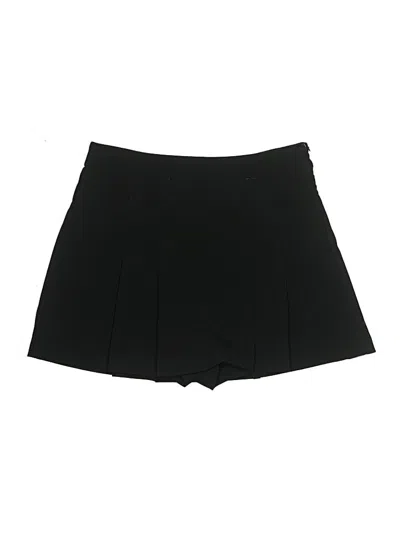 Pre-owned Zara Skort In Black