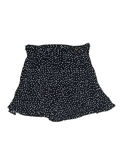 Pre-owned Zara Skort In Black