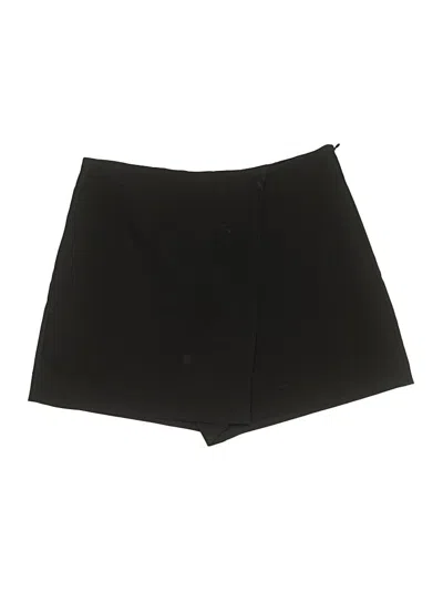 Pre-owned Zara Skort In Black