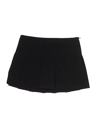 Pre-owned Zara Skort In Black