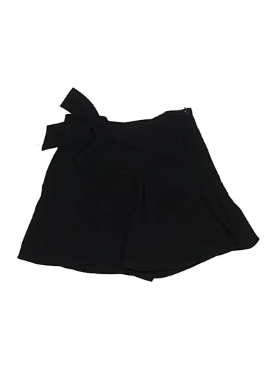 Pre-owned Zara Skort In Black