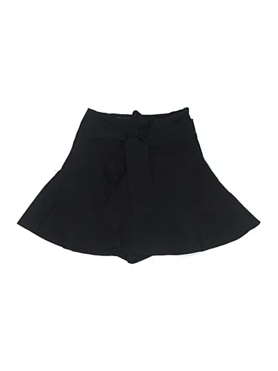 Pre-owned Zara Skort In Black