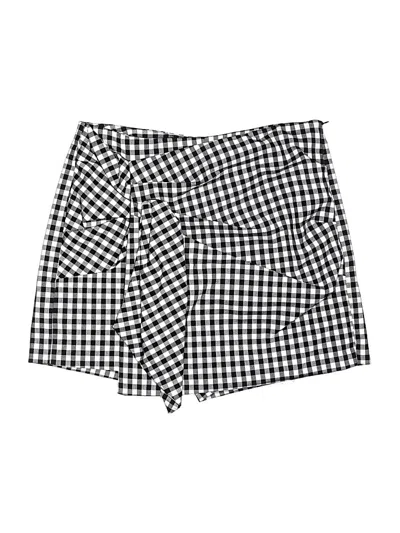 Pre-owned Zara Skort In Black