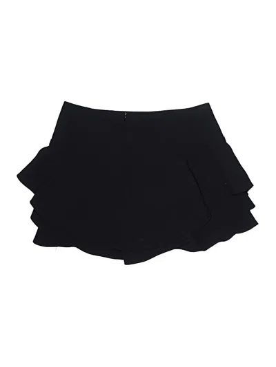 Pre-owned Zara Skort In Black