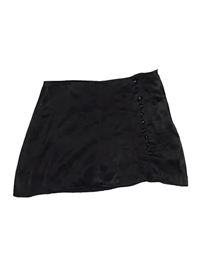 Pre-owned Zara Skort In Black