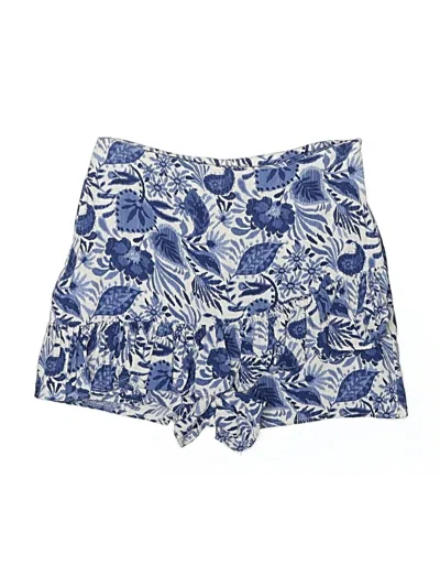 Pre-owned Zara Skort In Blue