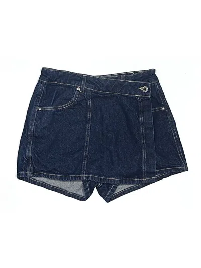Pre-owned Zara Skort In Blue