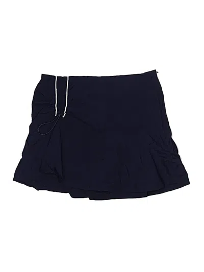 Pre-owned Zara Skort In Blue