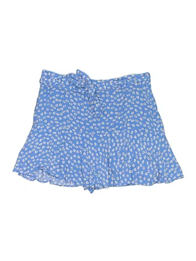 Pre-owned Zara Skort In Blue