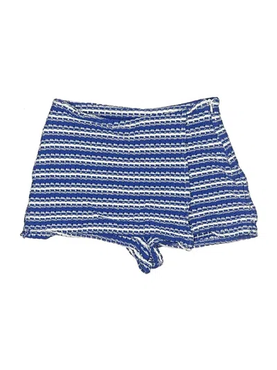 Pre-owned Zara Skort In Blue