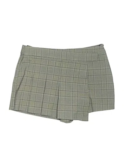 Pre-owned Zara Skort In Green