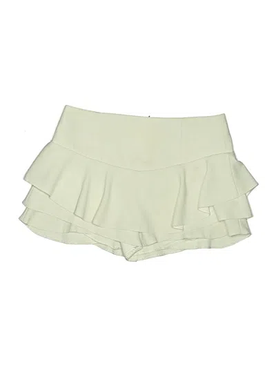 Pre-owned Zara Skort In Green