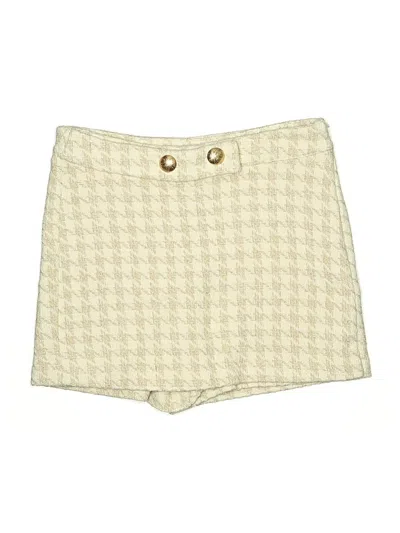 Pre-owned Zara Skort In Ivory
