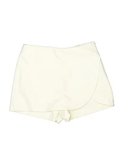 Pre-owned Zara Skort In Ivory