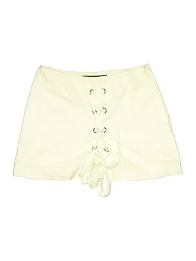 Pre-owned Zara Skort In Ivory