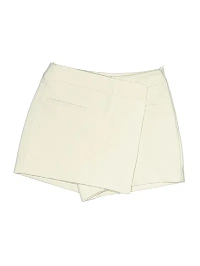 Pre-owned Zara Skort In Ivory