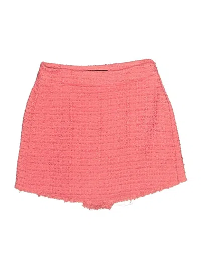 Pre-owned Zara Skort In Pink