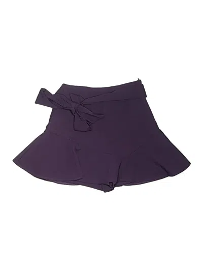 Pre-owned Zara Skort In Purple