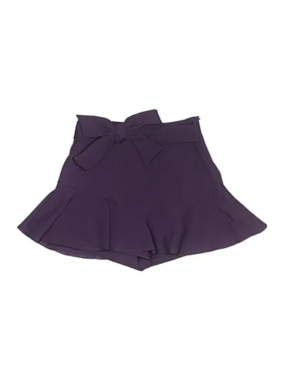 Pre-owned Zara Skort In Purple
