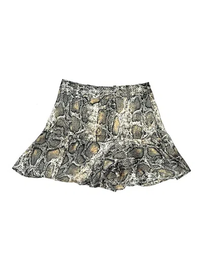 Pre-owned Zara Skort In Silver