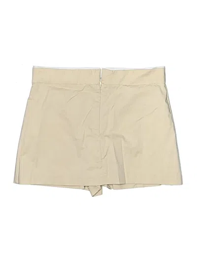 Pre-owned Zara Skort In Tan
