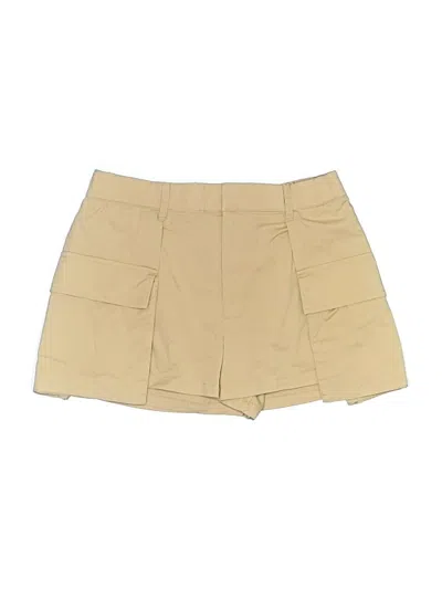 Pre-owned Zara Skort In Tan