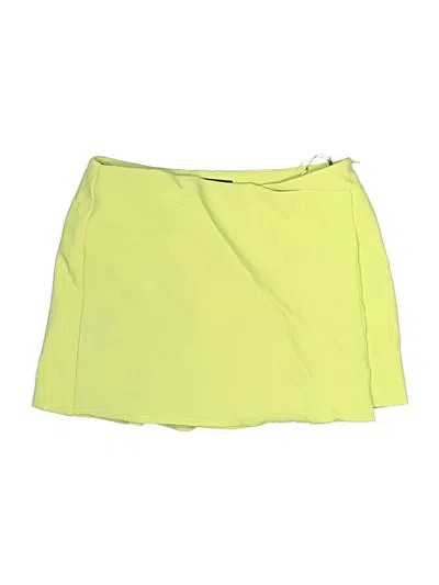Pre-owned Zara Skort In Yellow