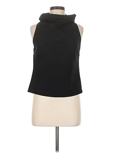 Zara Sleeveless Blouse In Black