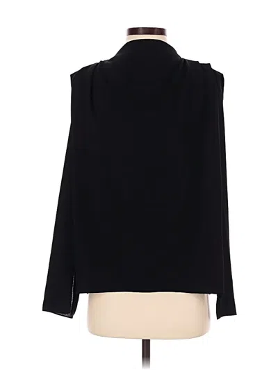 Pre-owned Zara Sleeveless Blouse In Black