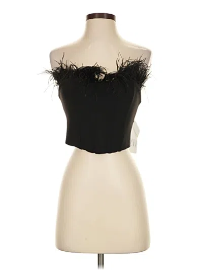Zara Sleeveless Blouse In Black