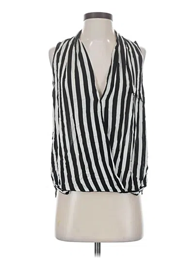 Zara Sleeveless Blouse In Black